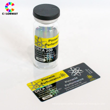 Best quality customized logo printing 10ml vial holographic steroid labels boxes